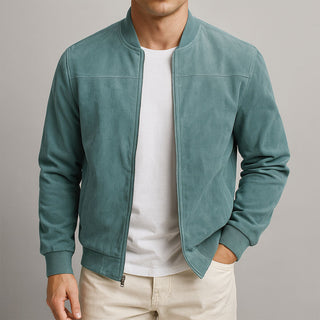 Valerio | Veste en daim fabriquée à la main