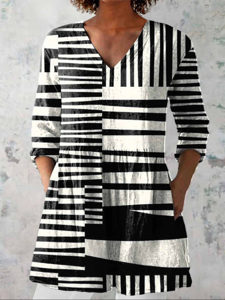 Quinn | Chemisier long à motif original