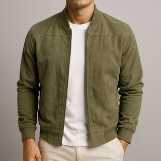 Valerio | Veste en daim fabriquée à la main