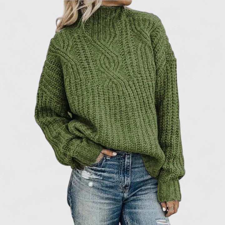 Elisabetta | Pull chaud à col montant