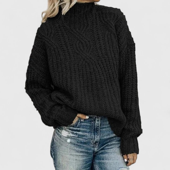 Elisabetta | Pull chaud à col montant