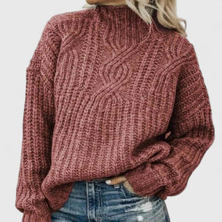 Elisabetta | Pull chaud à col montant