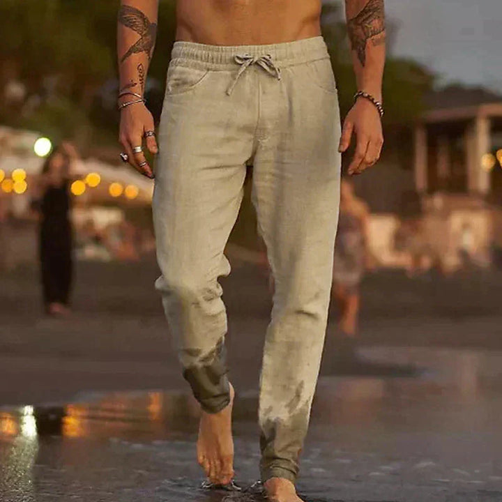 Pantalon en lin Jaxx