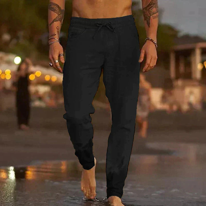 Pantalon en lin Jaxx