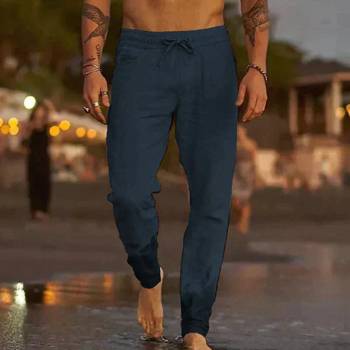 Pantalon en lin Jaxx