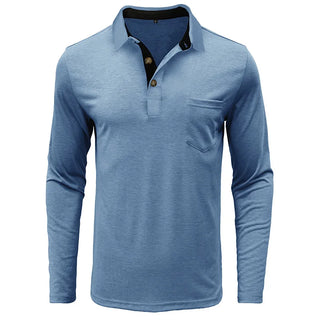 Marseille Studio | Chemise unie à manches longues pour homme
