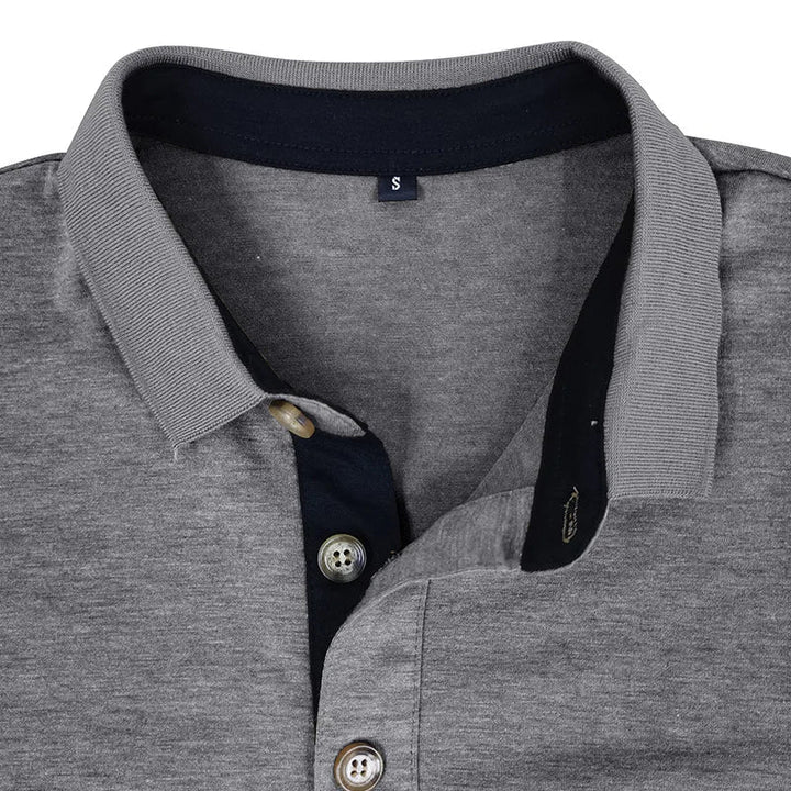 Marseille Studio | Chemise unie à manches longues pour homme