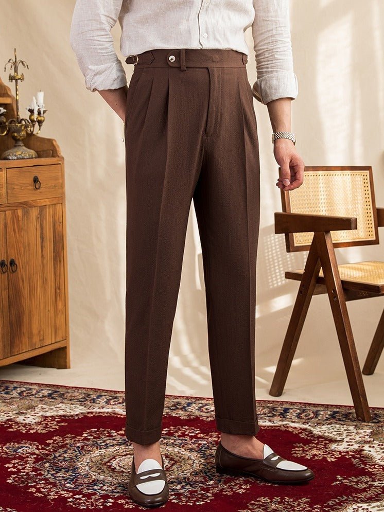 Pantalon Sesto en seersucker