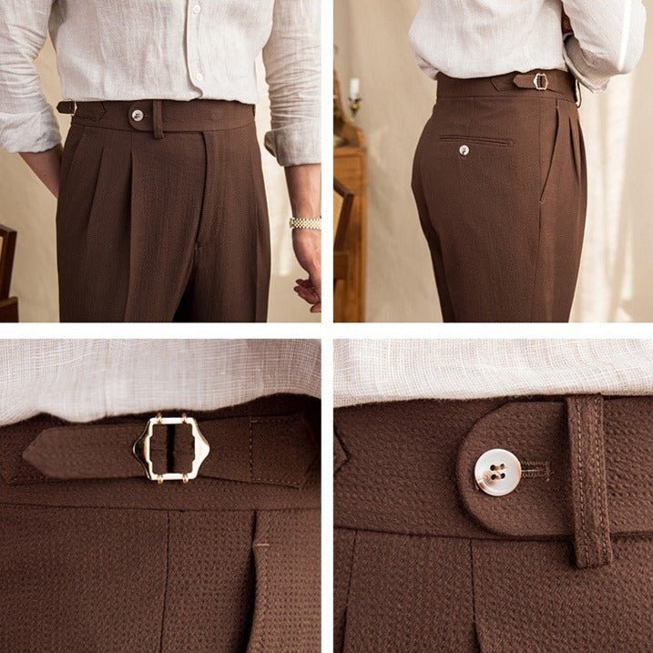 Pantalon Sesto en seersucker