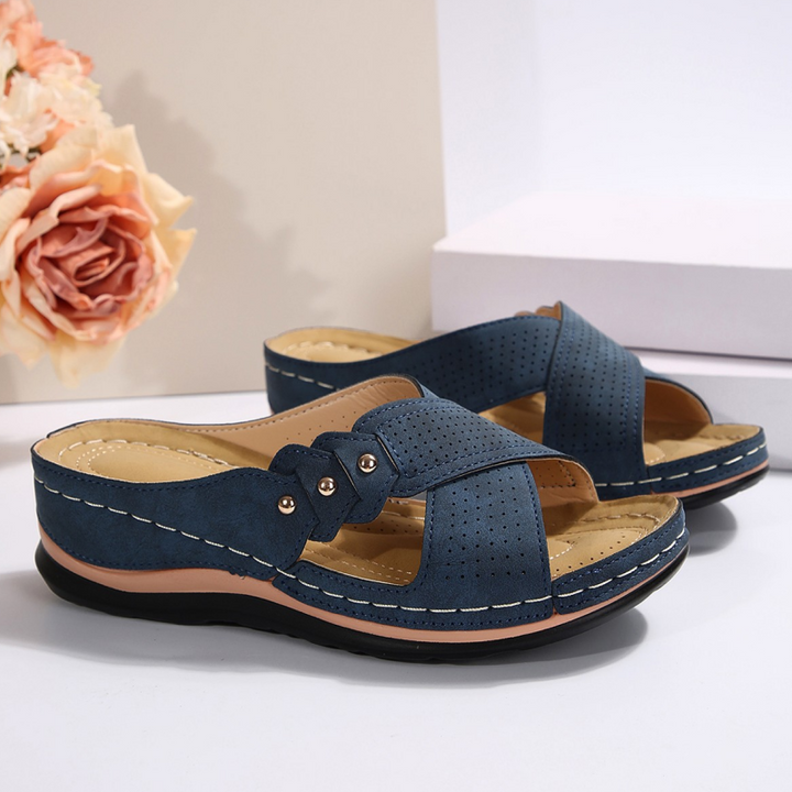 Valeria | Sandales à talons compensés confortables
