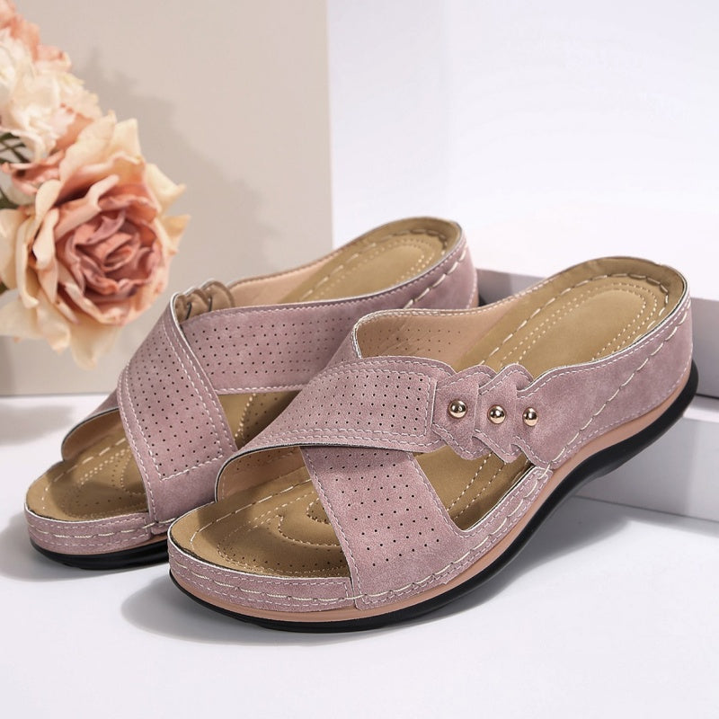 Valeria | Sandales à talons compensés confortables