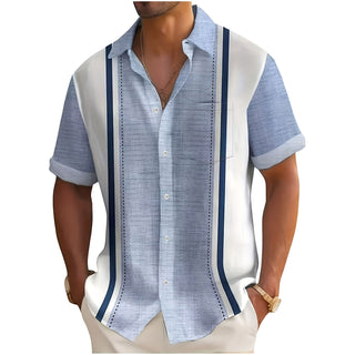 Stijn | Chemise de vacances à rayures