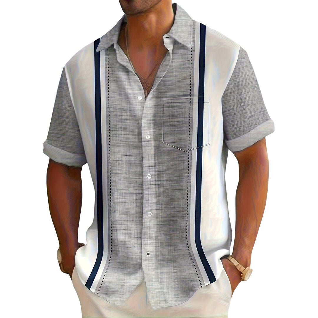 Stijn | Chemise de vacances à rayures