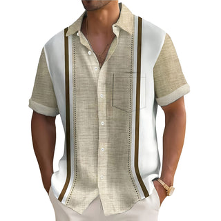Stijn | Chemise de vacances à rayures