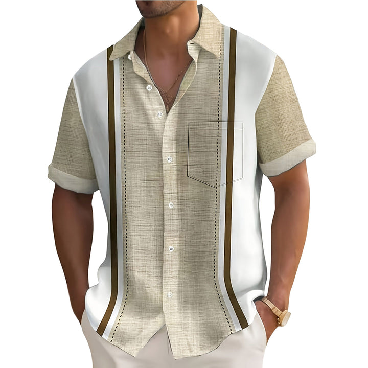 Stijn | Chemise de vacances à rayures